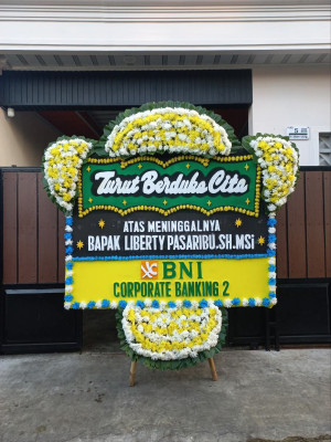 Papan Bunga Duka di Duren Seribu
