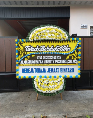 Papan Bunga Duka di Duren Seribu