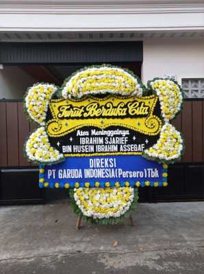 Papan Bunga Duka di Duren Seribu
