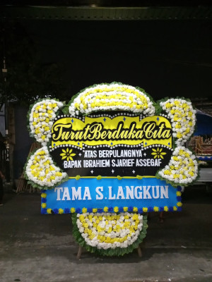 Papan Bunga Duka di Duren Seribu