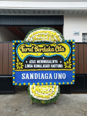 Papan Bunga Duka di Duren Seribu
